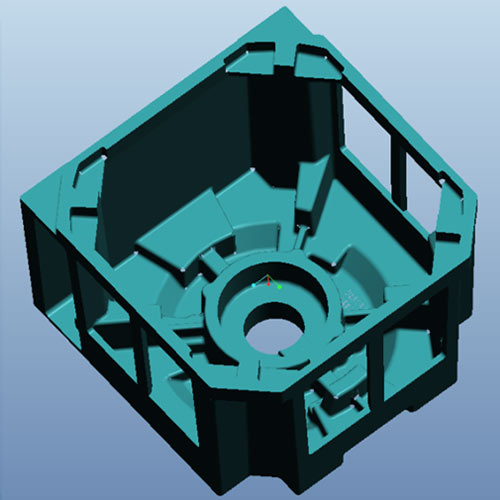 高鐵電機(jī)端蓋 